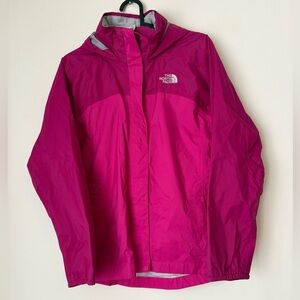 The North Face Girls Large  Bright Pink Ski Jacket wind breaker